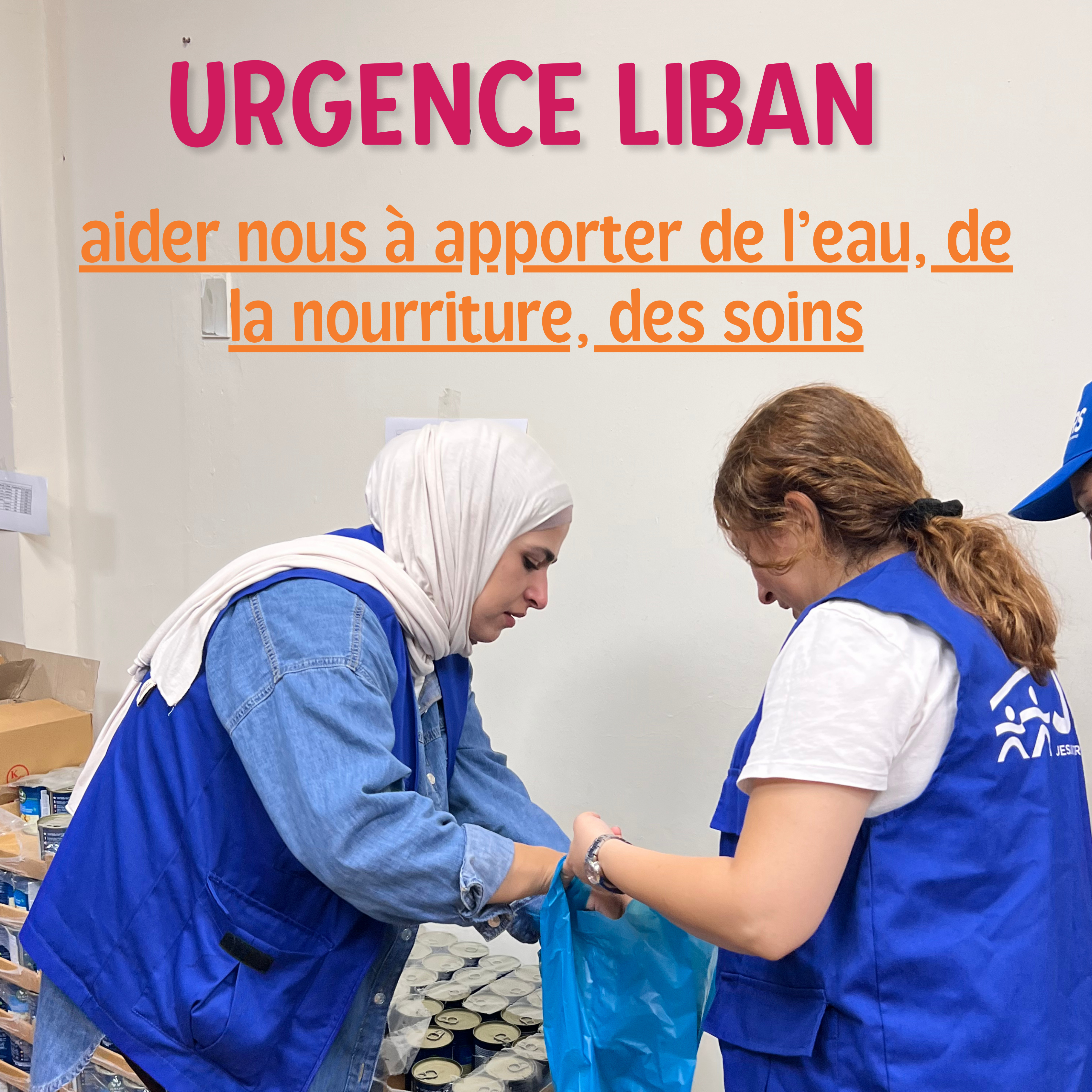 Urgence Liban - don pour les produits de première nécessité et les soins